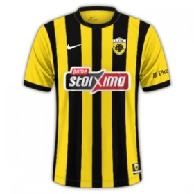 Jalkapallo Pelipaidat/Peliasut AEK Athens Kotipelipaita 2025-26